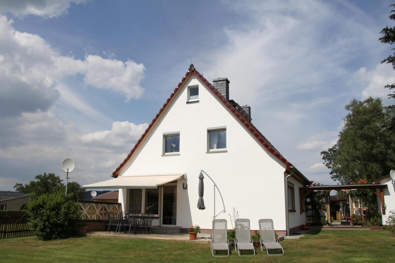 Ferienoase Lilienstein Appartement Rathmannsdorf Buitenkant foto
