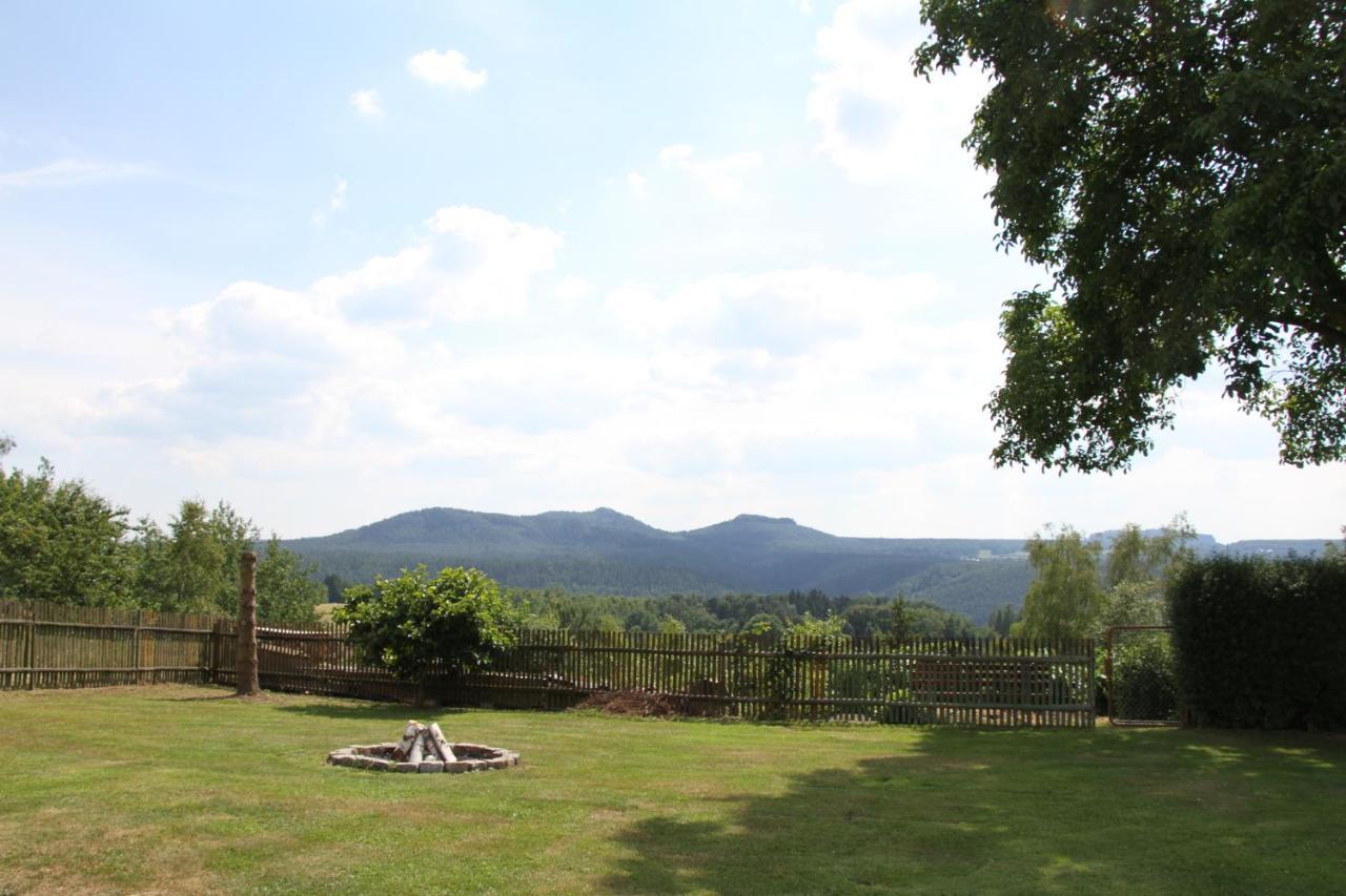 Ferienoase Lilienstein Appartement Rathmannsdorf Buitenkant foto